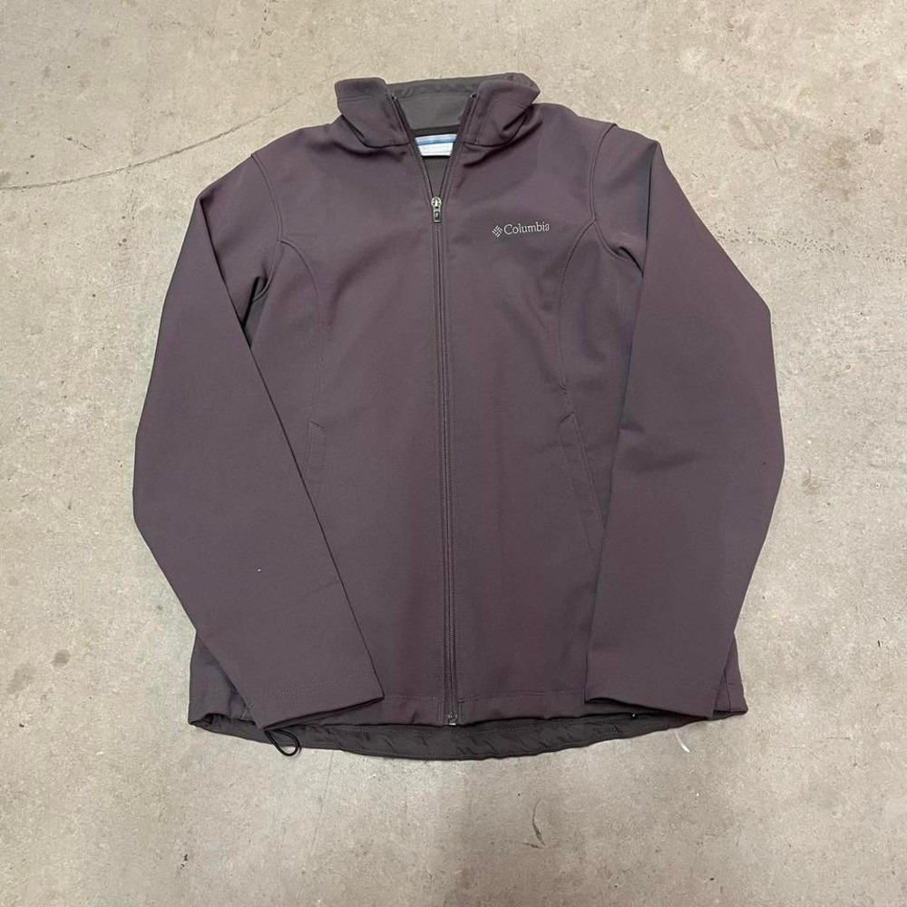 Columbia Sportswear Omni Heater hooded jacket in black and grey